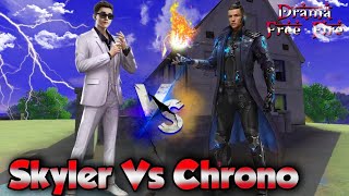 Drama Free Fire  Skyler Vs Chrono cr7 [upl. by Adnawyt254]