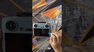 How to install Tempered Glass DJI MINI 4 PRO RC djimini4pro shorts [upl. by Ayyidas572]