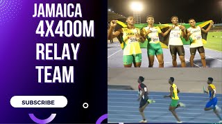 Jamaica wins U20 Boys 4x400m Relay Finals  Carifta Games 2022 [upl. by Orvil817]