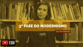 Literatura Brasileira 3ª Fase do modernismo Aula 19 [upl. by Kwang]