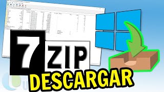 ✅ Cómo DESCARGAR 7 zip GRATIS para PC en ESPAÑOL ▶ DESCOMPRIMIR archivos RAR ZIP 7z 2022 [upl. by Fabri]