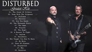 Disturbed Greatest Hits  Best Songs Of Disturbed Full Album 2021 [upl. by Souza162]