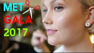 Getting ready for the Met Gala 2017  Karlie Kloss [upl. by Anailuy]