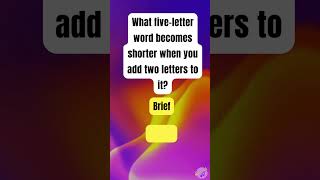 Engaging Brain Teasers Can You Solve Them 🤔 brainteasers riddles shorts [upl. by Fortunna]