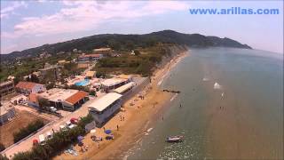 Arillas Beach aerial views 2013 [upl. by Ahsied]