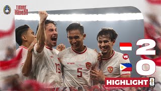 Highlights Indonesia vs Filipina  2026 FIFA World Cup Qualification [upl. by Selima]