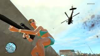 GTA 4  Traceys Six Star Cop Battle  Escape [upl. by Lotti]