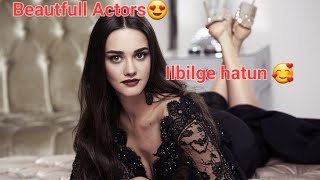 Ertugrul gazi drama serial❤️ Beautiful Actors😍ilbilge hatun🥰real life photos [upl. by Turley440]