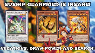 YuGiOh Duel Links  NEW F2P SUSHIP STUFF IS INSANE GEARFRIED HYBRID VERSION UP TO 3 NEGATIONS [upl. by Nivek]