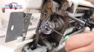 How to fix the Hook Timing on an Industrial Sewing Machine [upl. by Eelarat]