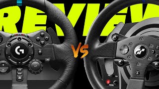 Which one to get Logitech G923 vs Thrustmaster T300RS [upl. by Foskett]