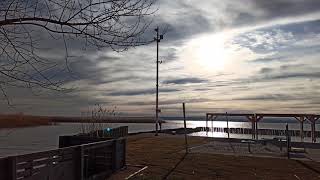 Abendstimmung am Neusiedlersee in Illmitz Burgenland Sonnenuntergang [upl. by Tarrance600]