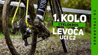 CYKLOKROS  1 kolo Slovenského pohára CX Levoča UCI C2  REPORTÁŽ [upl. by Yemrej]