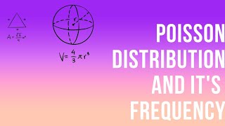 Poisson distribution and frequency [upl. by Itsirc]