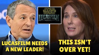 kathleen kennedy Reacts to Bob Iger After Lucasfilm Shakeup [upl. by Behl868]