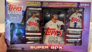 Series 2 Super Boxes are here 2024 Topps baseball new product review [upl. by Barta]