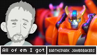 Transformers Earthspark Jawbreakers  All of em I Got [upl. by Carmella373]