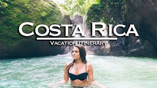 12 Perfect Days In Costa Rica  Travel Guide amp Itinerary [upl. by Ayatnahs]