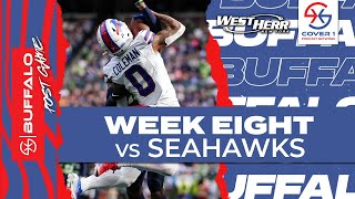 Bills vs Seahawks Week 8 Postgame Recap  Cover 1 Buffalo Podcast  C1 BUF [upl. by Fruma]