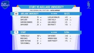 Sturt v Adelaide University [upl. by Aleahcim]