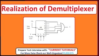 Realization of Demultiplexer [upl. by Finley652]