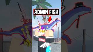 I Got SECRET ADMIN FISH In Roblox Fisch [upl. by Glassman70]