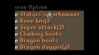 Stefanovic45 Runescape PvP vid 3 high loot hybrid dragon claws pking [upl. by Dimphia]