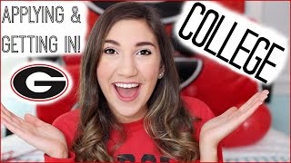 WHERE AM I GOING TO COLLEGE  College Application Tips [upl. by Mackenie372]