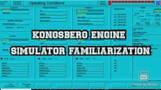 KONGSBERG ENGINE ROOM SIMULATOR TUTORIAL [upl. by Emlynne]