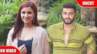 Arjun Kapoor And Parineeti Chopra Spotted Promoting Namaste England [upl. by Spencer]