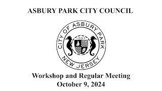 Asbury Park City Council Meeting  October 9 2024 [upl. by Carlisle]