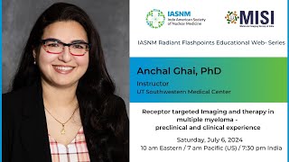 Anchal Ghai PhD Receptor targeted Imaging and therapy in multiple myeloma preclinical and clinica [upl. by Rudin]