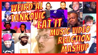 WEIRD AL YANKOVIC  EAT IT OFFICIAL MUSIC VIDEO  REACTION MASHUP  ACTION REACTION [upl. by Suneya]