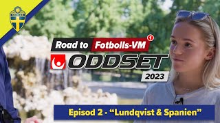 Road to FotbollsVM 2023  Hanna Lundqvist Avs 2 [upl. by Enilekcaj135]