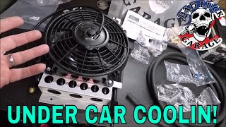 DERALE REMOTE TRANSMISSION COOLER INSTALL ON CHAOS THEORY CAMARO [upl. by Edric]