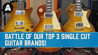 Gibson vs PRS vs Heritage  Battle Of The Single Cut Kings [upl. by Eimaral]