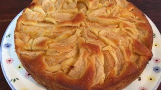 Super delicious traditional quotGerman Apfelkuchenquot applecake [upl. by Drucill]