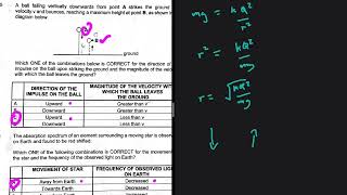 Multiple Choice Question 1 Grade 12 Physics November 2024 B C D D D C A A C… [upl. by Aruam384]