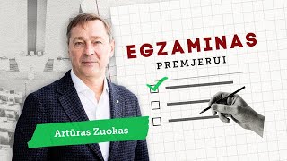 „Egzaminas premjerui“ AZuokas įsitikinęs – šiandien proto poreikis politikoj nėra pats didžiausias [upl. by Zetneuq483]