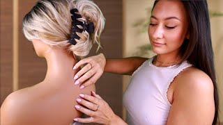 ASMR Relaxing Back Tracing amp Scratching 😴 Gentle Back Massage [upl. by Ledah906]