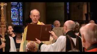 Enthronement of Justin Welby 105th Archbishop of Canterbury Highlights  c BBC 2013 [upl. by Thurman]