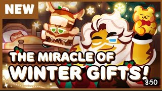 the miracle of winter gifts new update with new Eggnog Cookie and storyline • Cookie Run Ovenbreak [upl. by Oretos769]