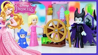 Lego Disney Princess Sleeping Beautys Fairytale Castle Build Review Silly Play Kids Toys [upl. by Trueman162]