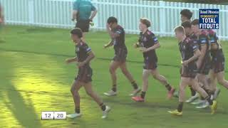 U16 Div 1 MOTR Highlights  Finals Week 1  Hills Bulls v St Johns Eagles  Qualifying Final [upl. by Aihsal]