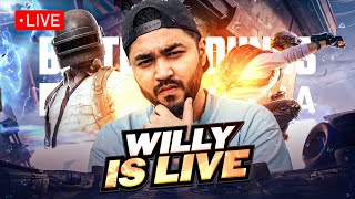 BGIS QUALIFIED BGMI live  Willy bgmi live free Royal pass A 6 giveaway 😍 [upl. by Emiaj276]