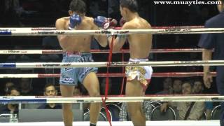 Muay Thai  Awutlek vs Songkom  Lumpini Stadium 17th January 2014 [upl. by Savill]