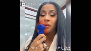 Cardi B tries singing Beyoncé’s ‘Countdown’ cardib beyonce [upl. by Enaffit]