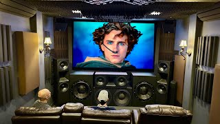 Absolutely Psychotic JTR 764 Home Theater Tour  Katy TX [upl. by Imerej]