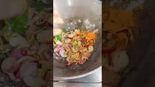 food cookingideas recipe raat ka bacha hua roti ka poha morning nasta [upl. by Messere]