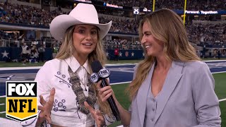 Lainey Wilson announces Thanksgiving halftime performance for Giants vs Cowboys [upl. by Gregrory]